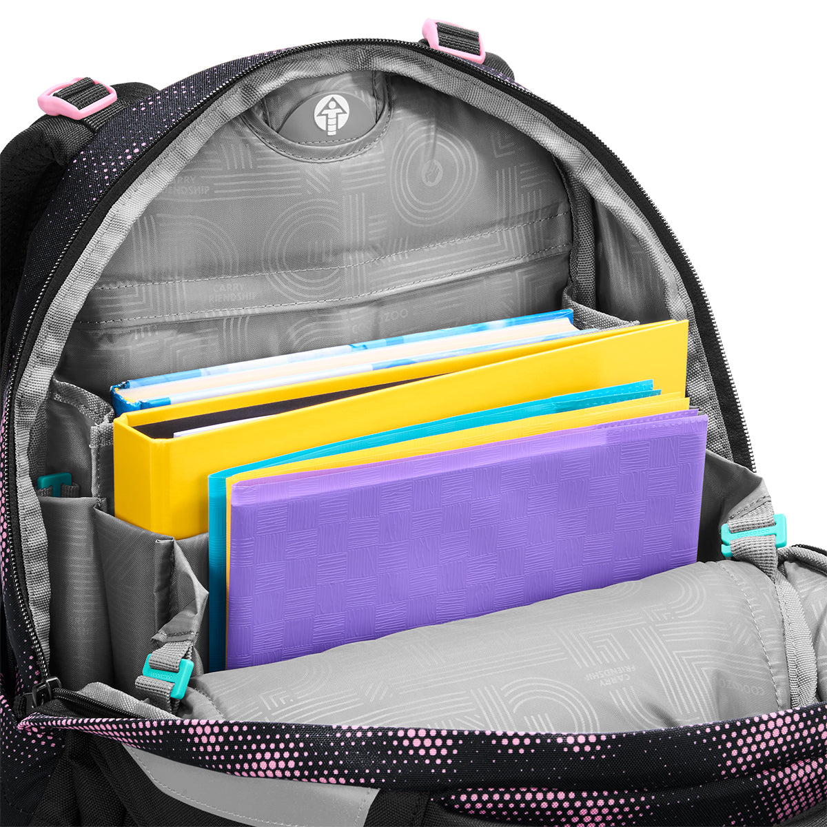 Schulrucksack-Set MATE Pink Illusion 3-teilig