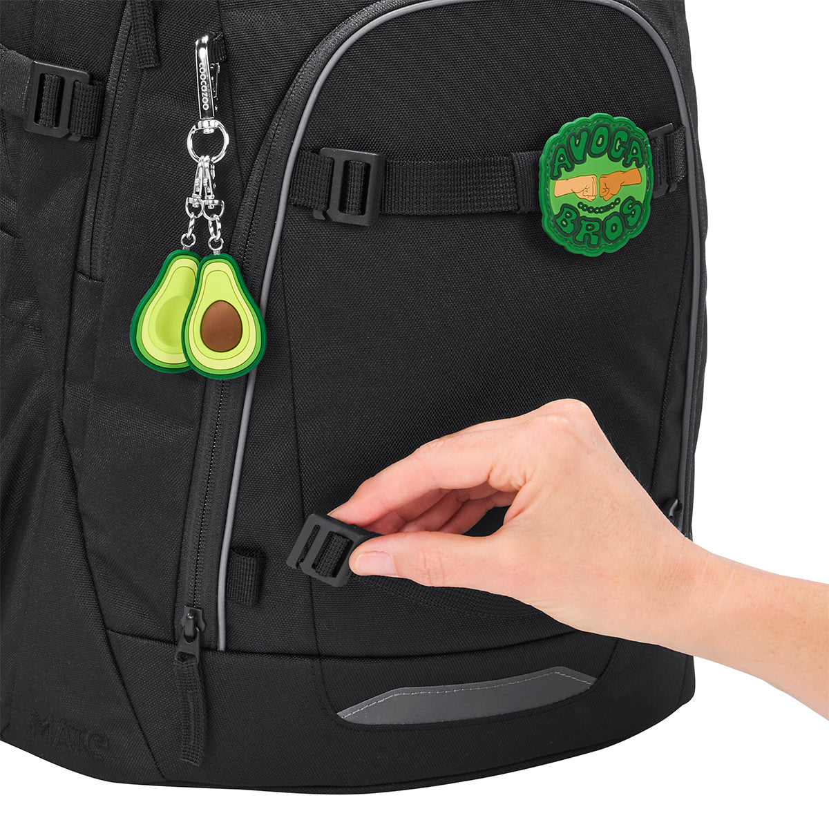 Schulrucksack-Set MATE Black Coal 2-teilig