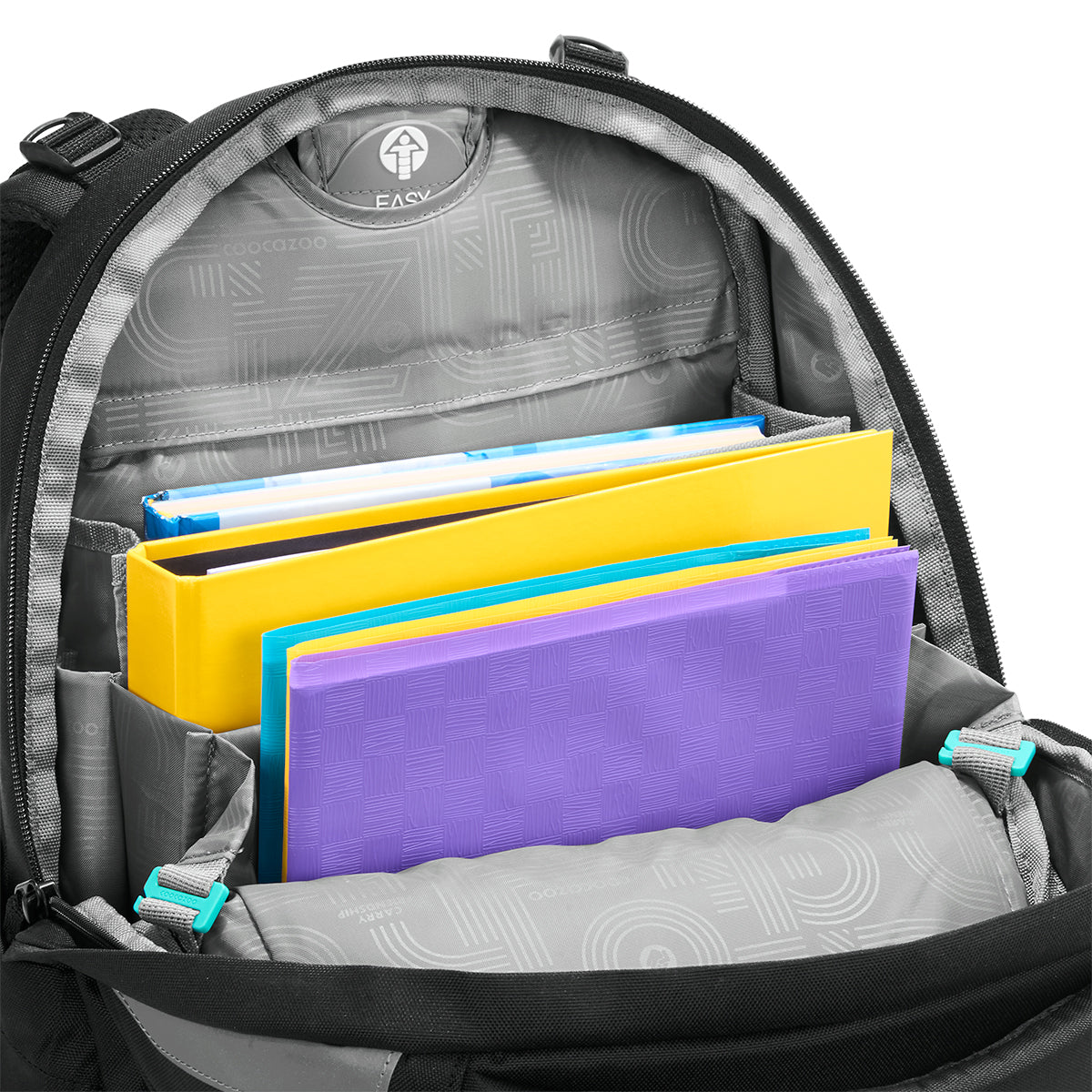 Schulrucksack-Set MATE Black Coal 3-teilig