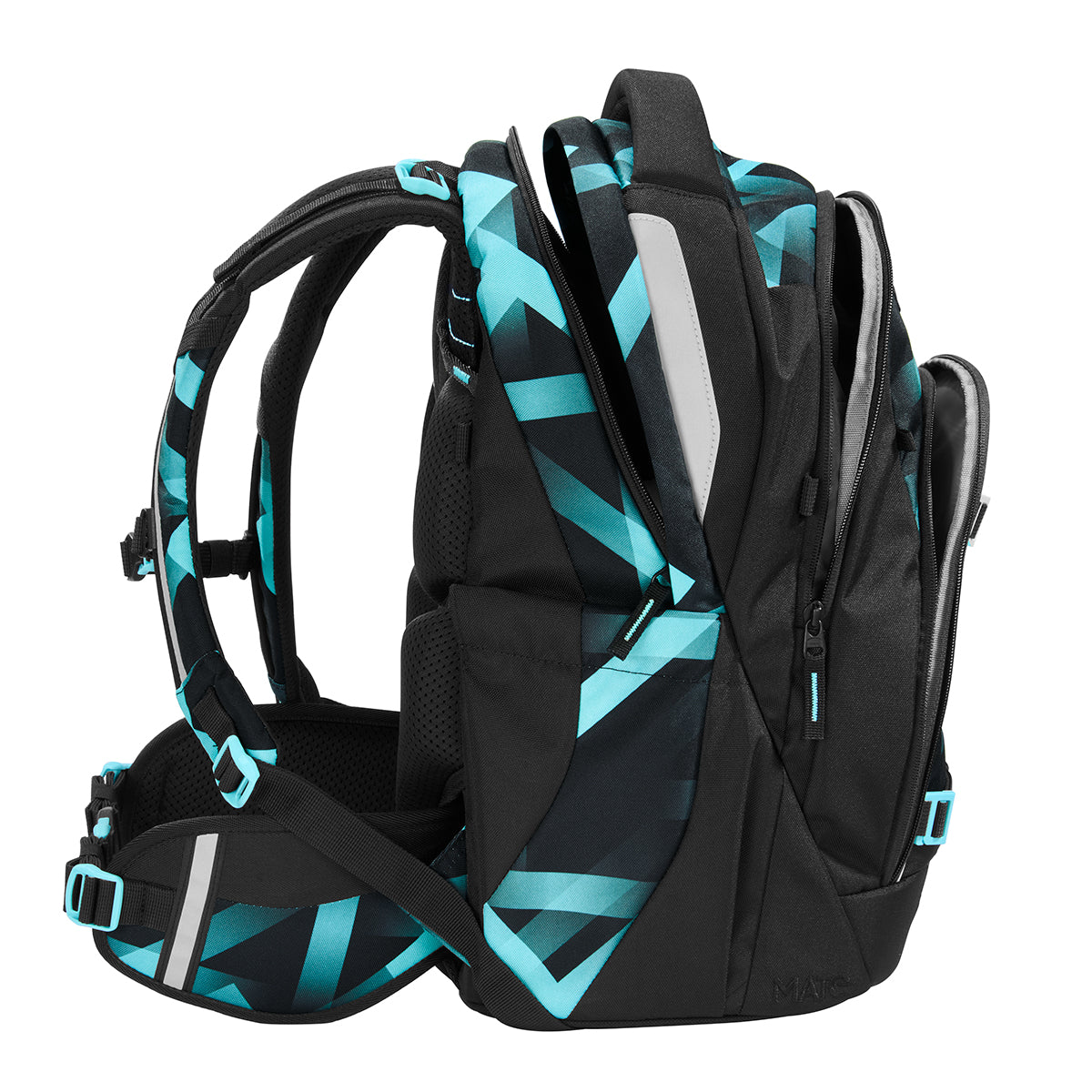 Schulrucksack-Set MATE Laser Lights 3-teilig