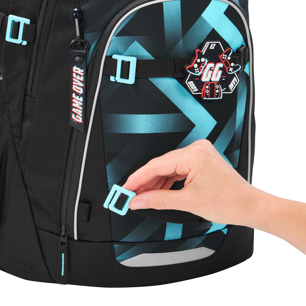 Schulrucksack-Set MATE Laser Lights 3-teilig