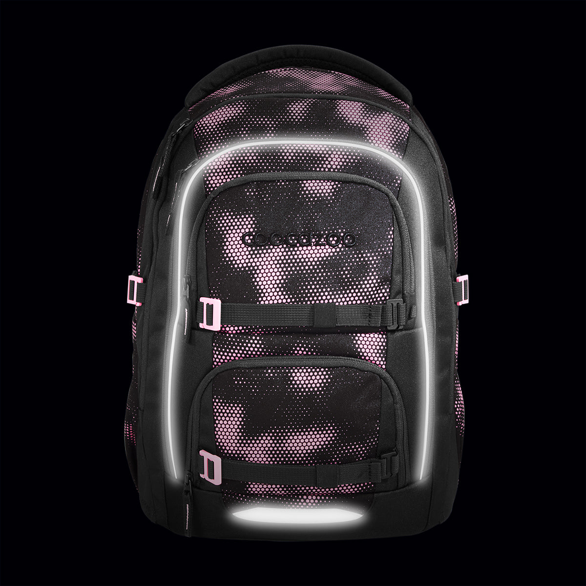 Schulrucksack-Set PORTER, Pink Illusion 3-teilig