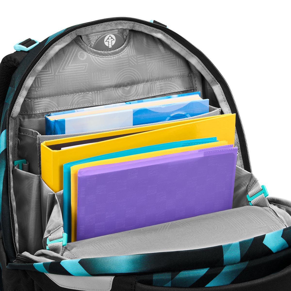 Schulrucksack-Set PORTER, Laser Lights 3-teilig