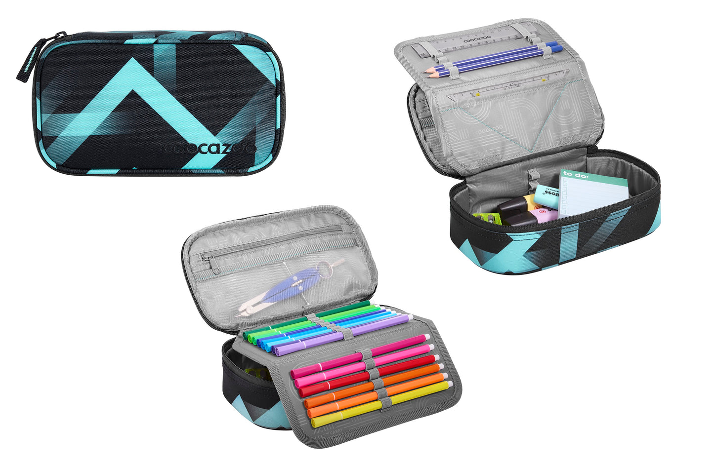 Schulrucksack-Set, BYTE Laser Lights 3-teilig