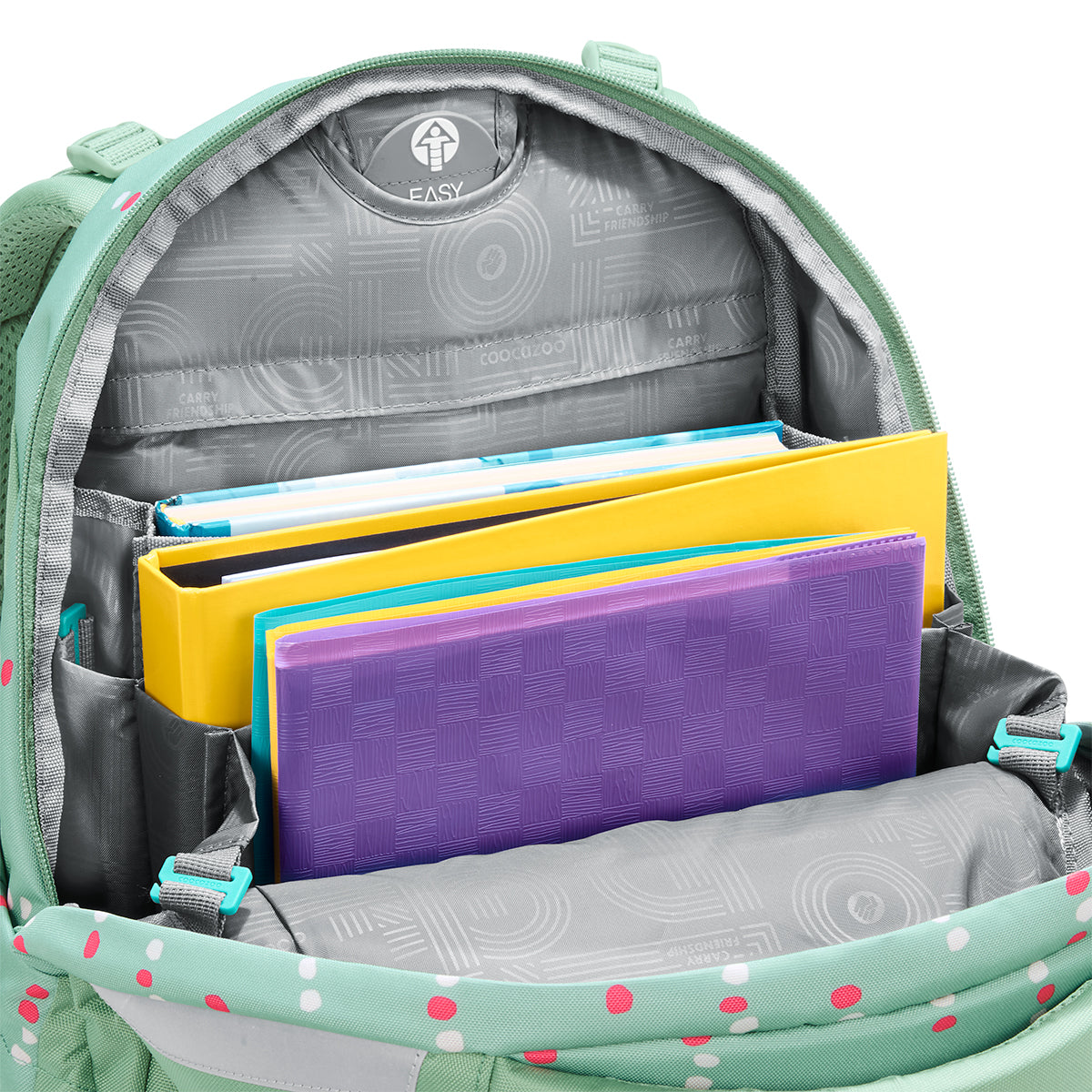 Schulrucksack MATE Dancing Dots, Kollektion 26