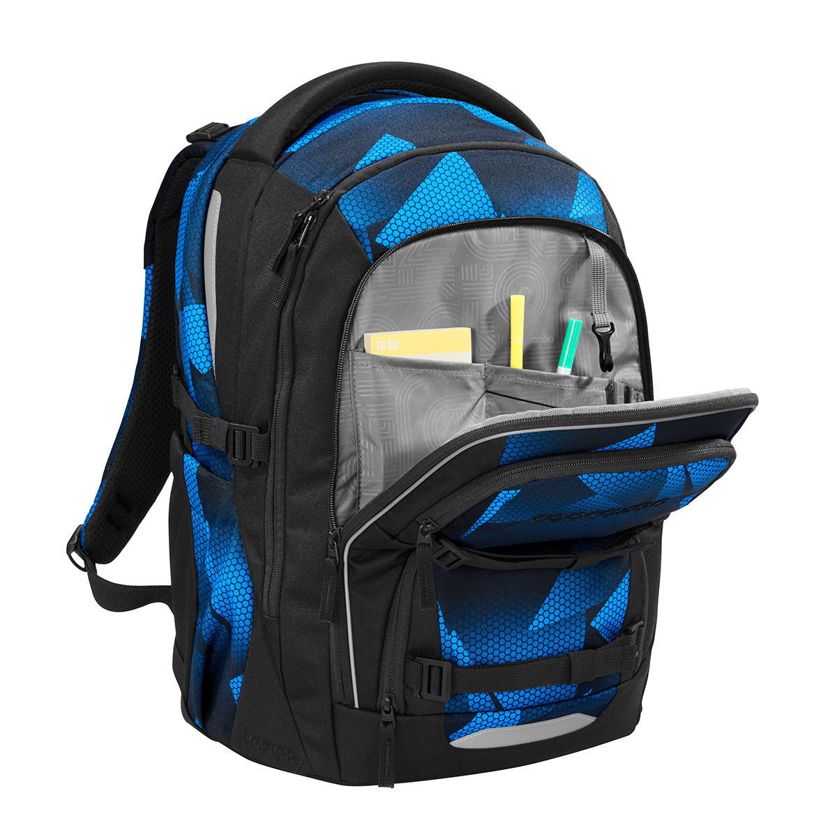 Schulrucksack-Set PORTER, Electric Ice 2-teilig