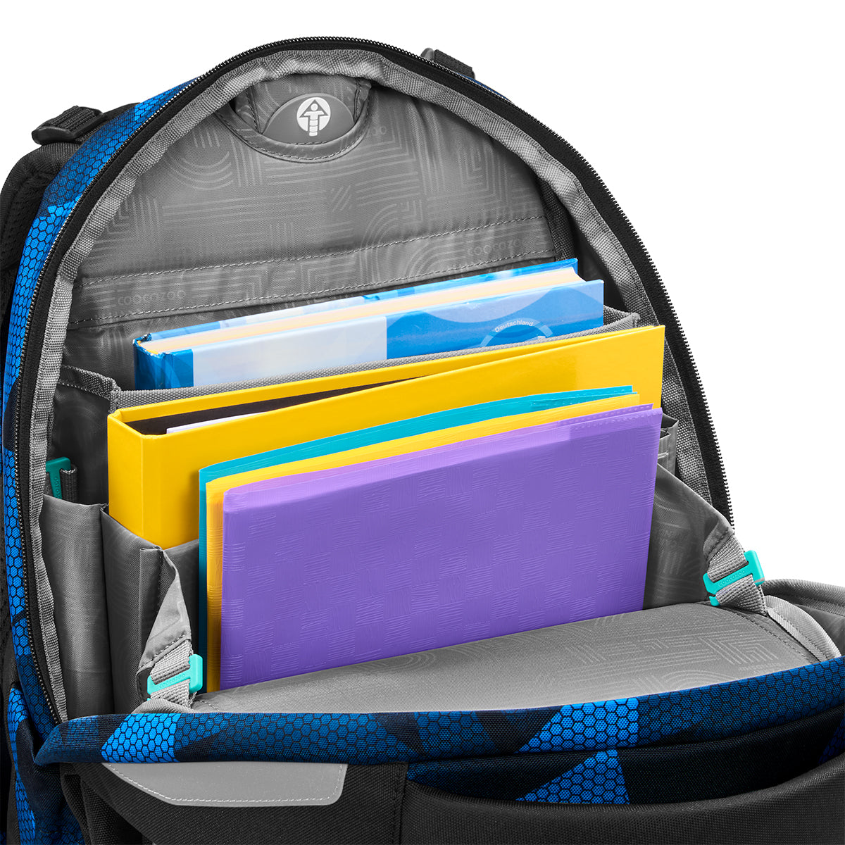 Schulrucksack-Set PORTER, Electric Ice 2-teilig