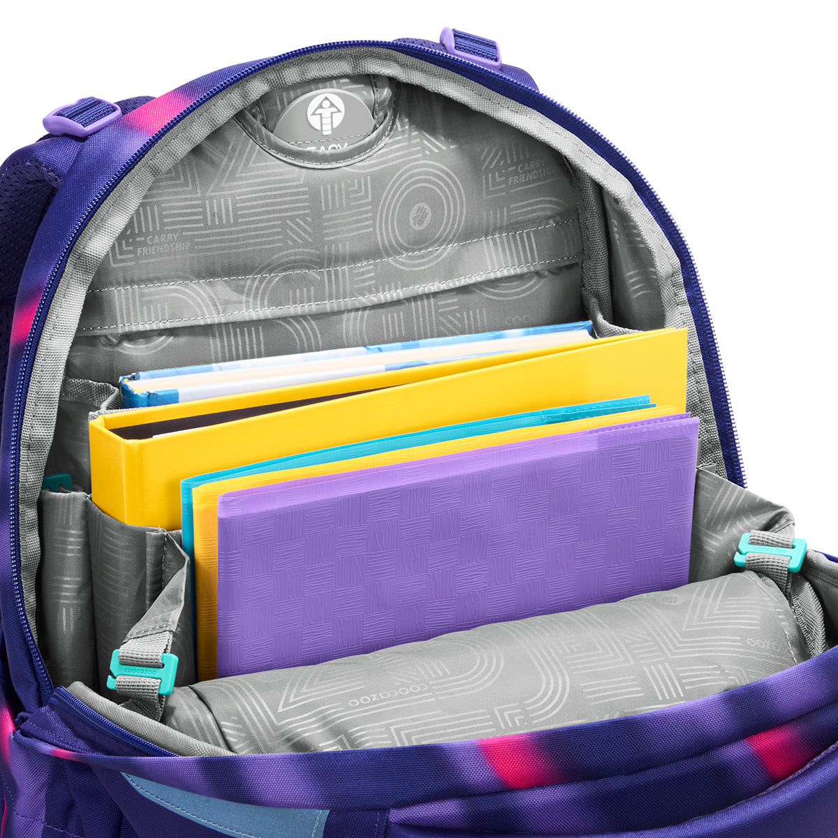 Schulrucksack-Set MATE Aurora Glow 3-teilig