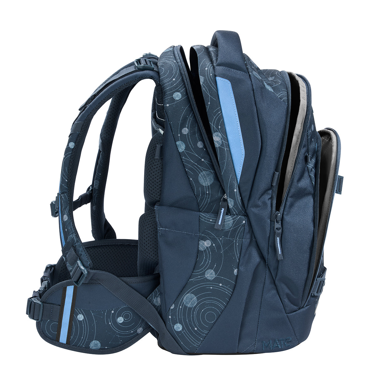 Schulrucksack MATE Blue Orbit