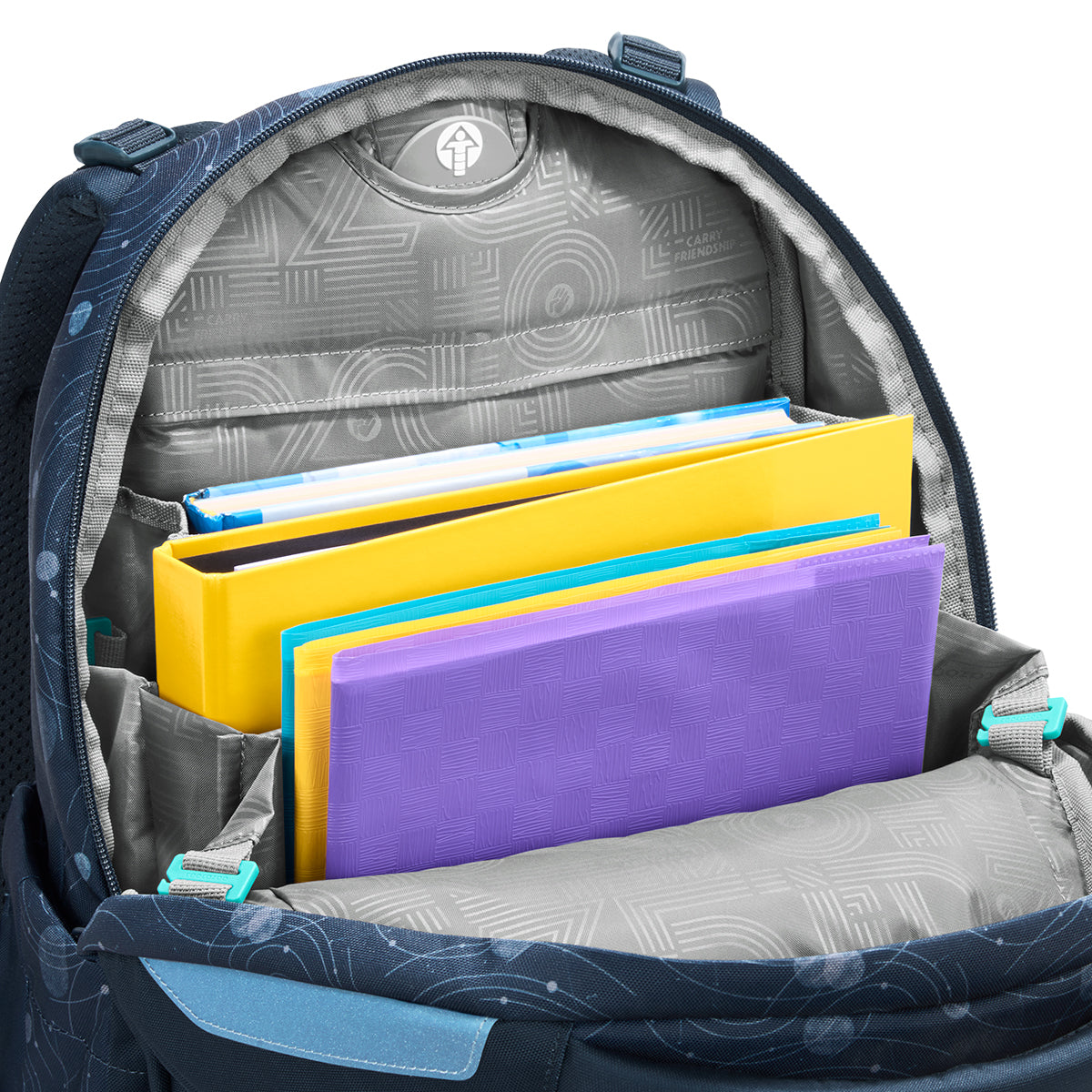 Schulrucksack MATE Blue Orbit