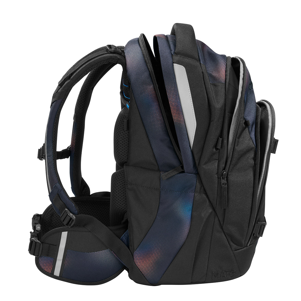 Schulrucksack-Set MATE Rainbow Illusion 3-teilig
