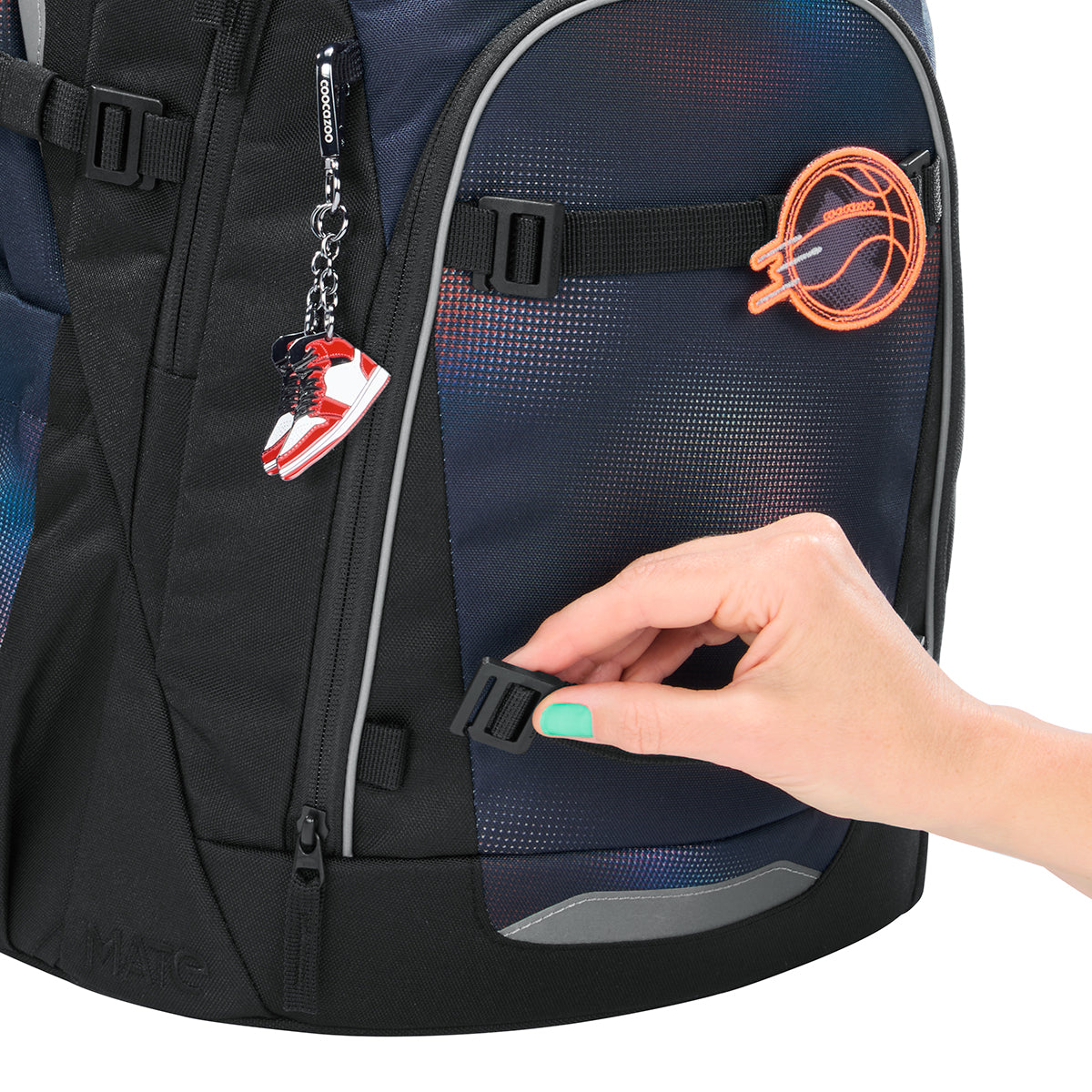 Schulrucksack-Set MATE Rainbow Illusion 3-teilig