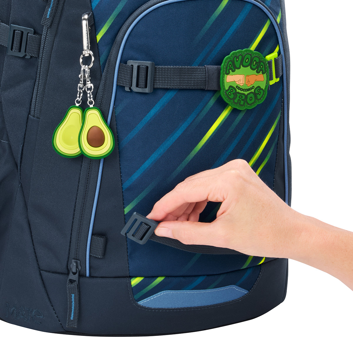 Schulrucksack MATE Fast Lime