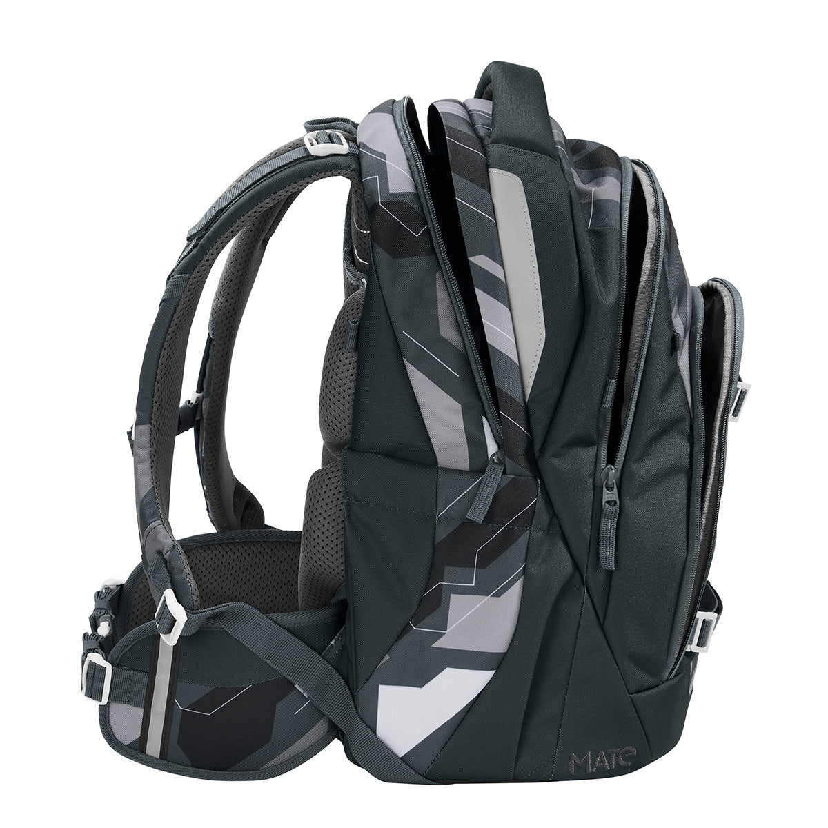 Schulrucksack-Set MATE Dark Race 3-teilig