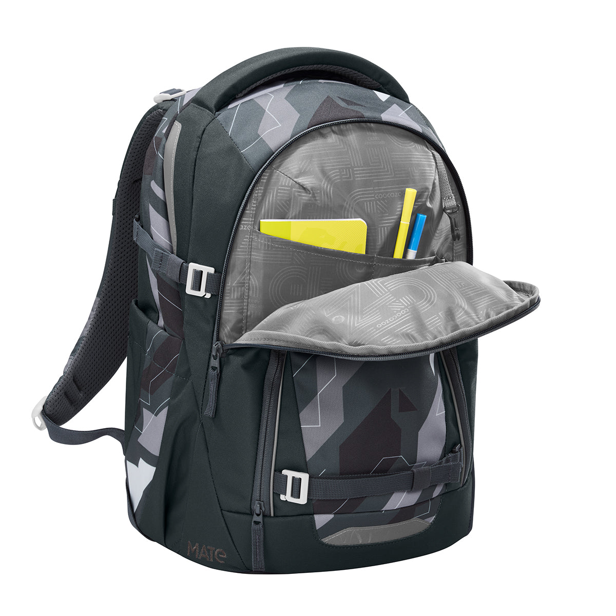Schulrucksack-Set MATE Dark Race 3-teilig