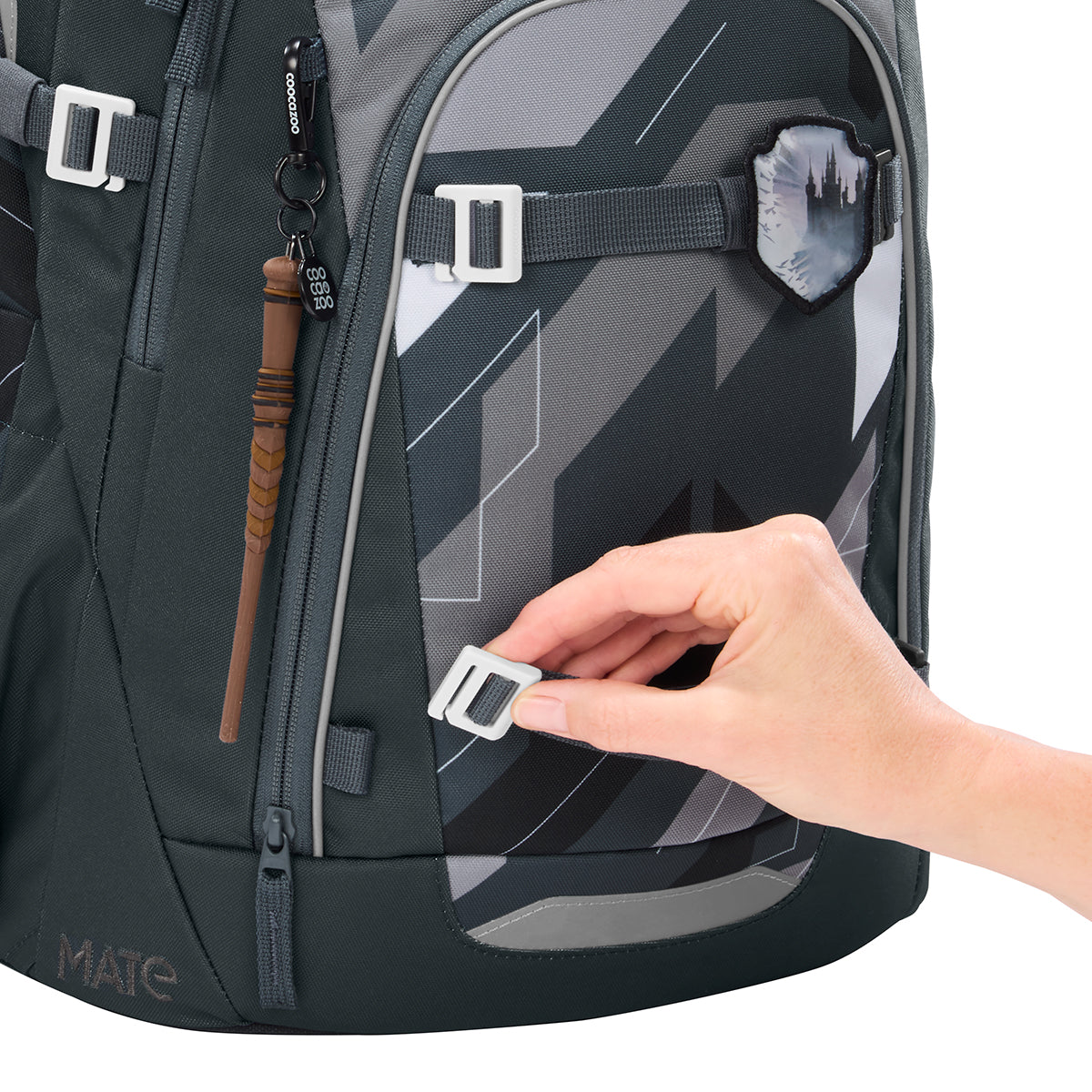 Schulrucksack-Set MATE Dark Race 3-teilig