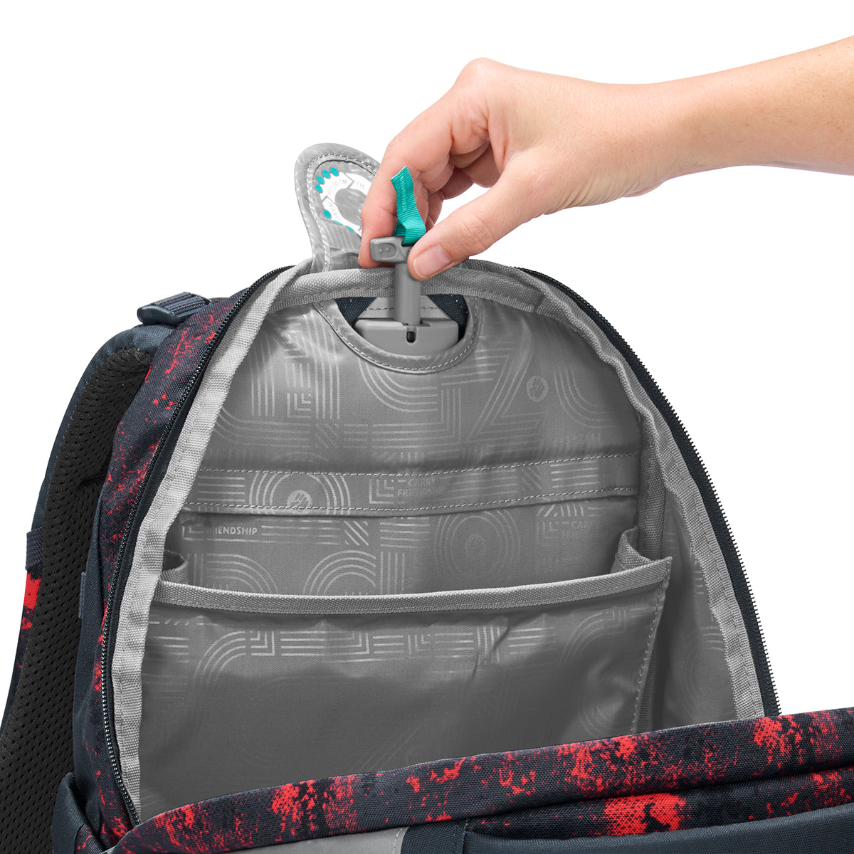 Schulrucksack-Set MATE Broken Black 3-teilig