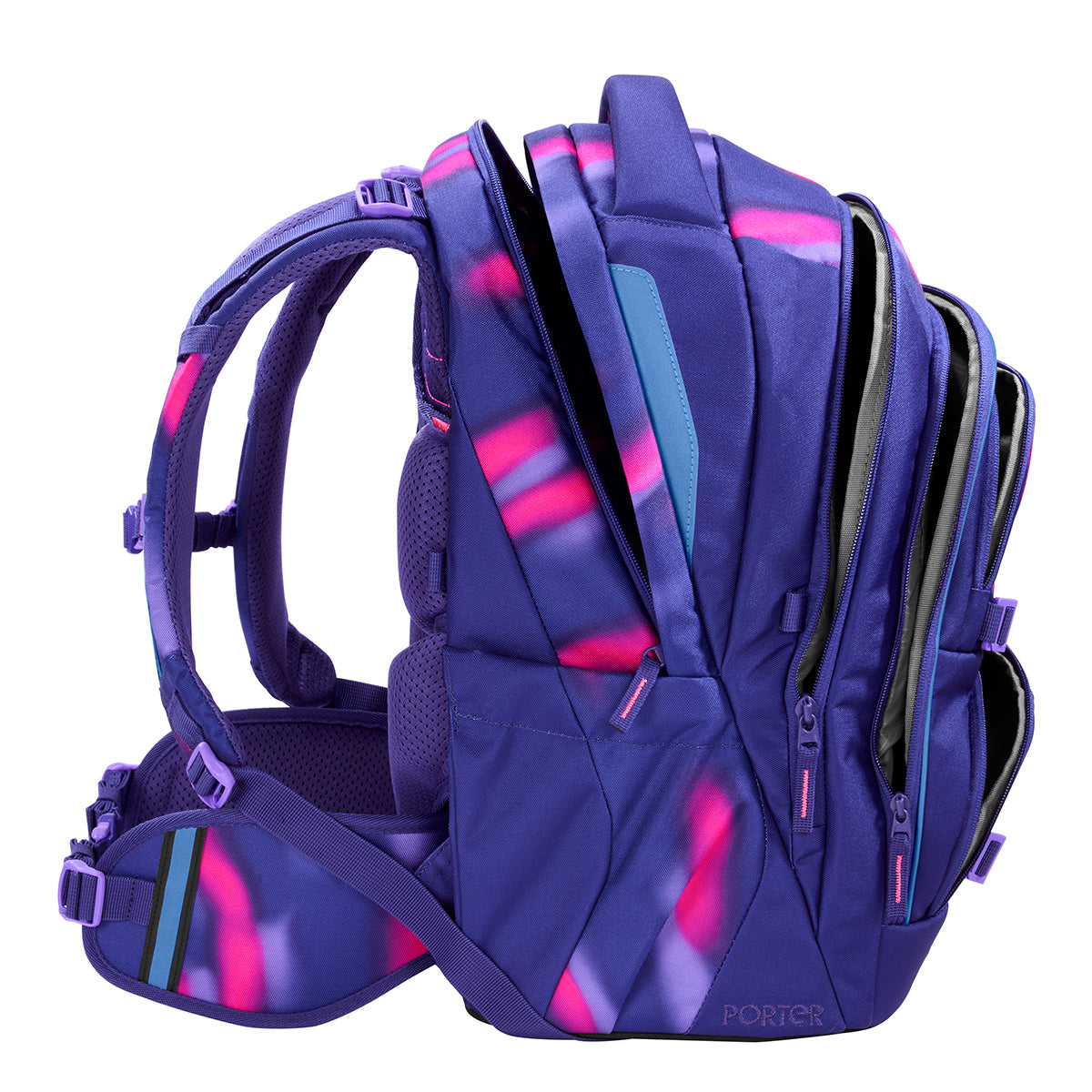 Schulrucksack-Set PORTER, Aurora Glow 2-teilig