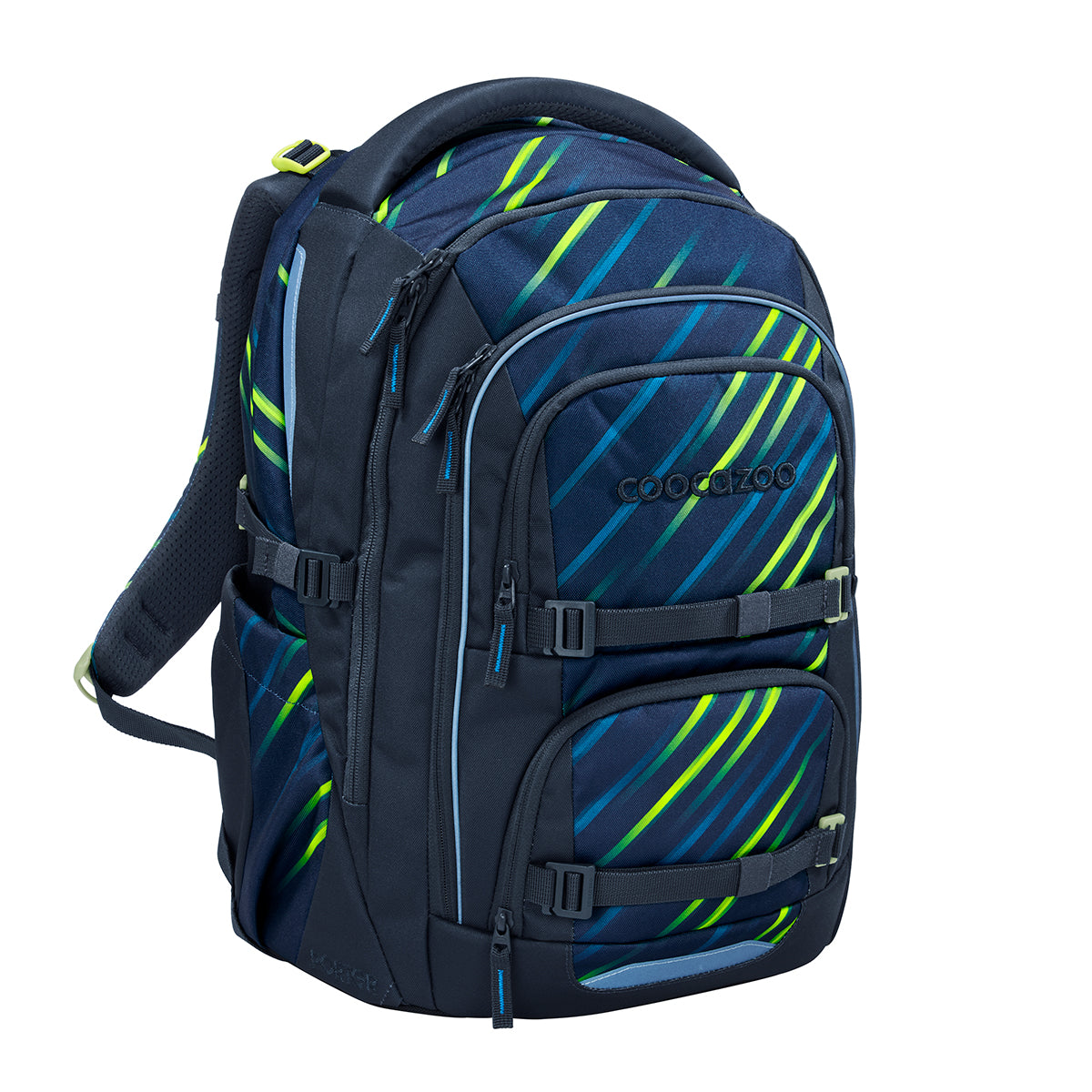 Schulrucksack-Set PORTER, Fast Lime 3-teilig