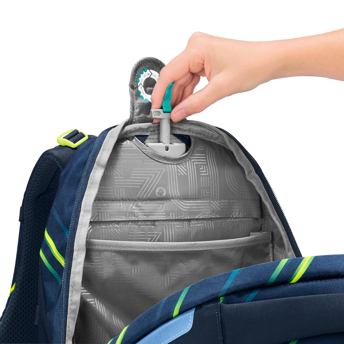 Schulrucksack-Set PORTER, Fast Lime 2-teilig