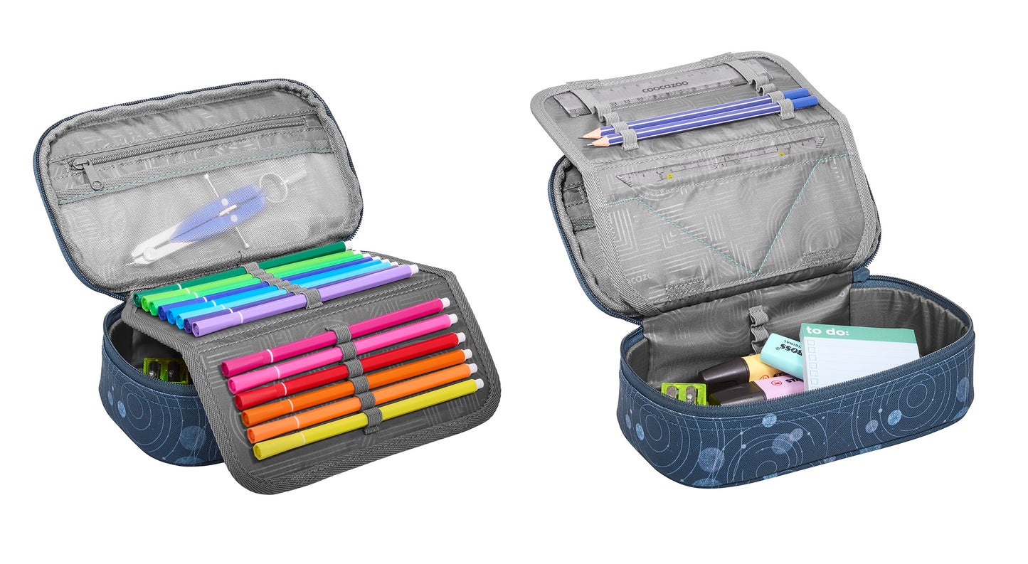 Schulrucksack-Set MATE Blue Orbit 3-teilig