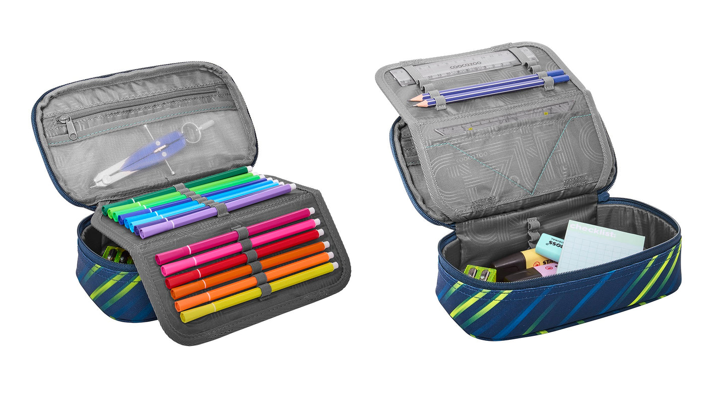 Schulrucksack-Set PORTER, Fast Lime 2-teilig