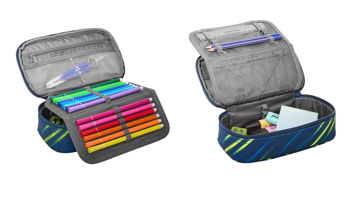 Schulrucksack-Set MATE Fast Lime 3-teilig