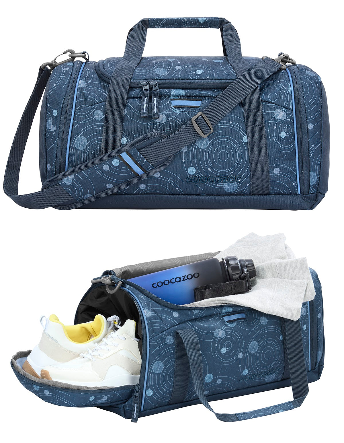 Schulrucksack-Set MATE Blue Orbit 3-teilig