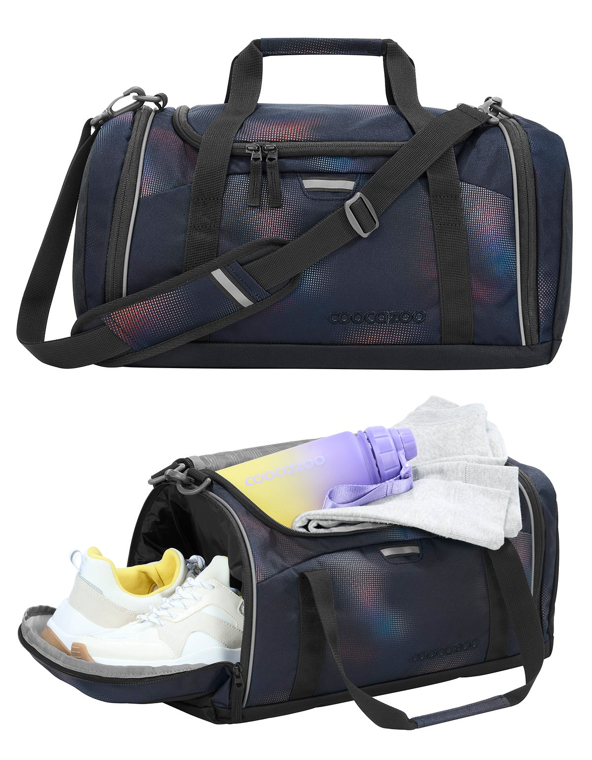 Schulrucksack-Set MATE Rainbow Illusion 3-teilig