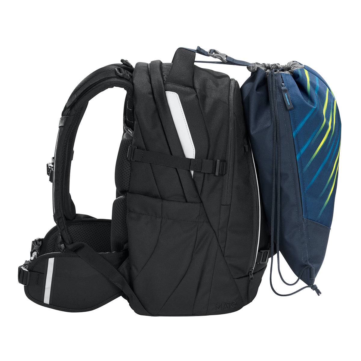 Schulrucksack-Set PORTER, Fast Lime 3-teilig
