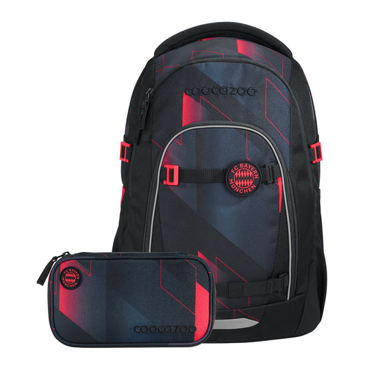 Schulrucksack MATE FC Bayern, 2-tlg.