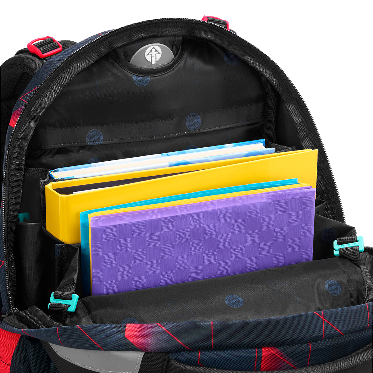 Schulrucksack MATE FC Bayern, 2-tlg.