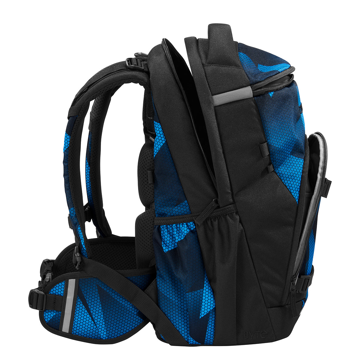 Schulrucksack-Set BYTE Electric Ice 3-teilig