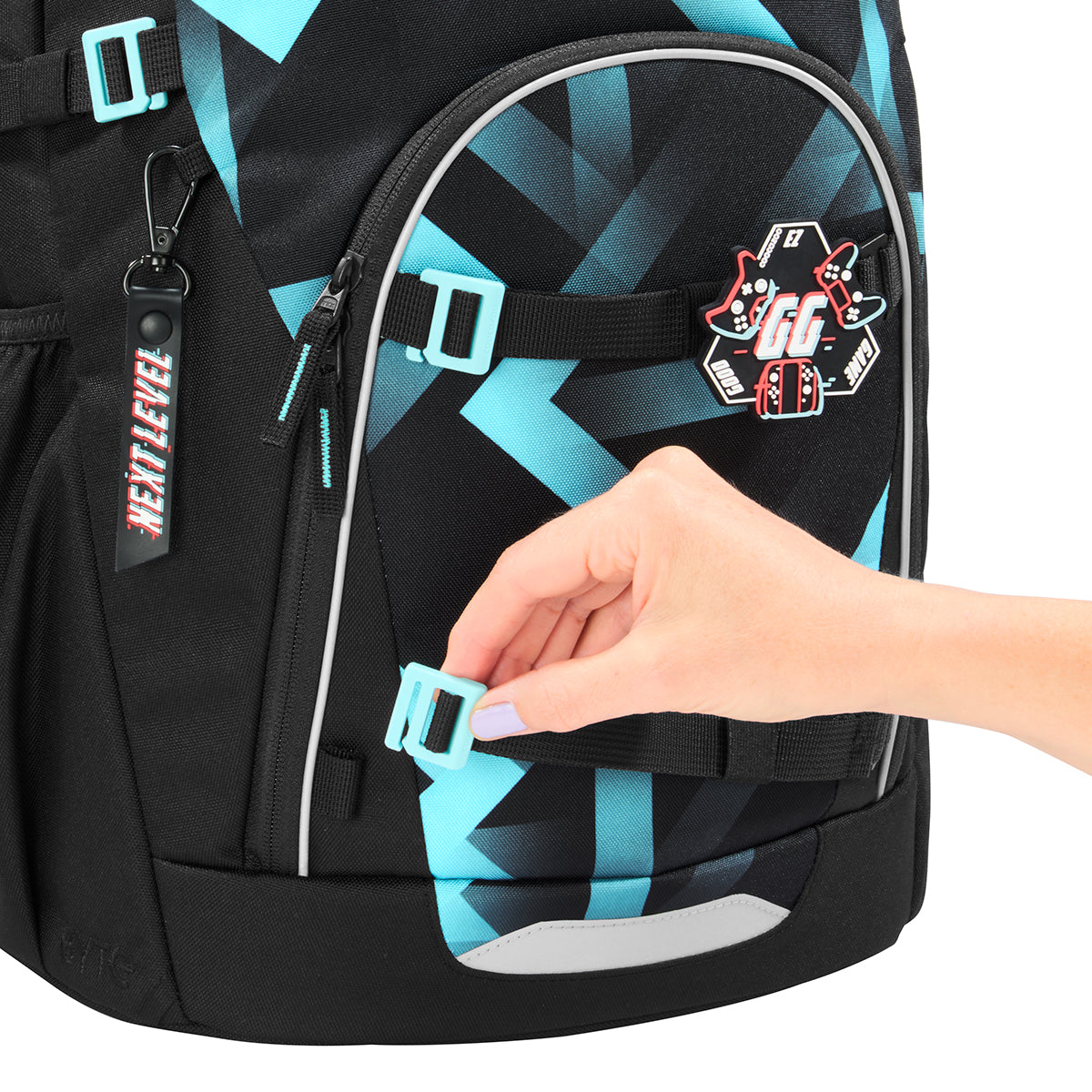 Schulrucksack BYTE Laser Lights
