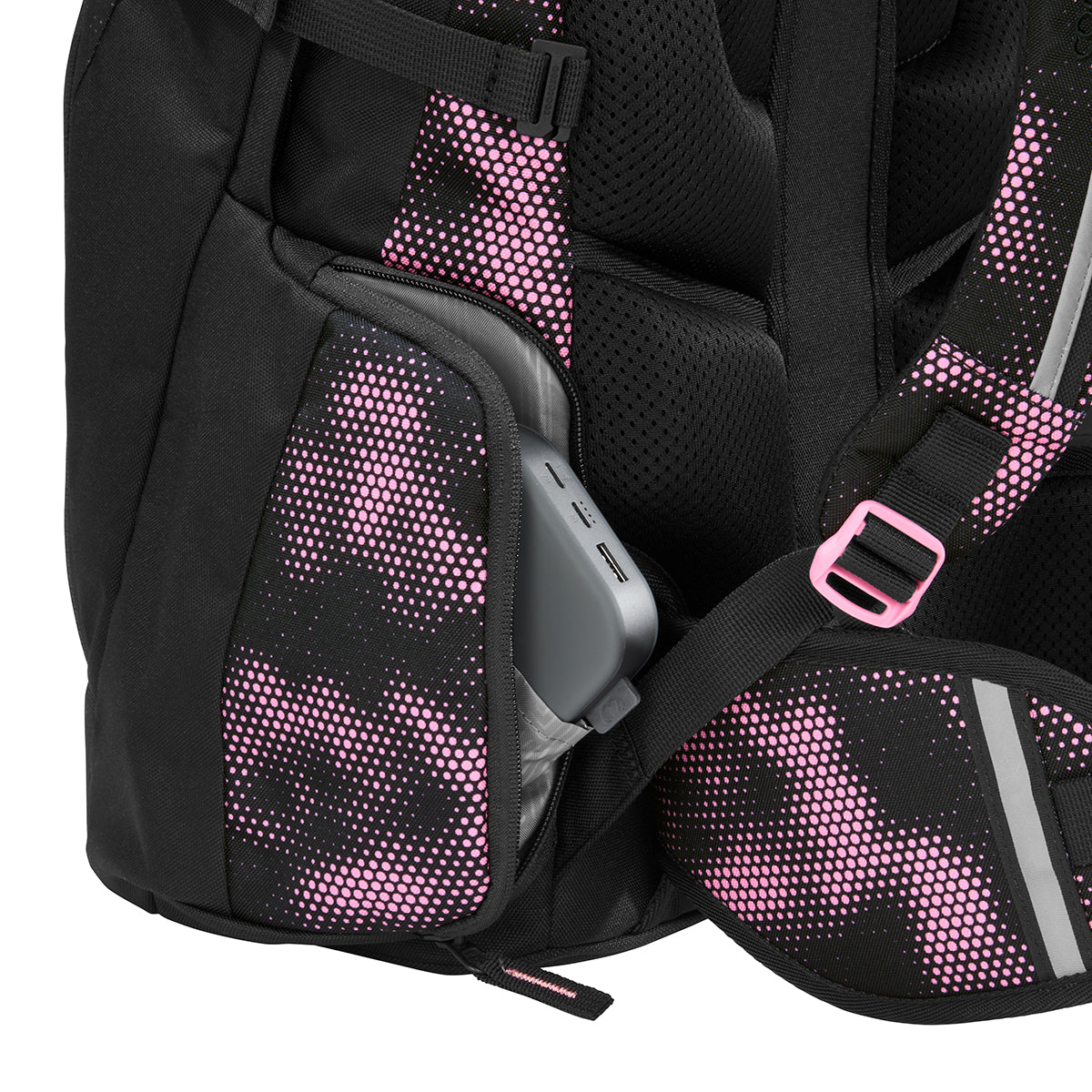 Schulrucksack-Set BYTE Pink Illusion 2-teilig