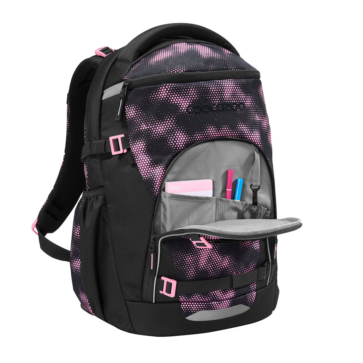 Schulrucksack-Set BYTE Pink Illusion 2-teilig