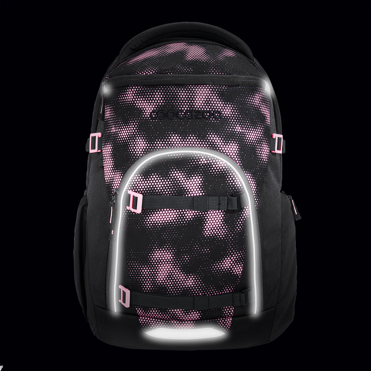 Schulrucksack-Set BYTE Pink Illusion 3-teilig