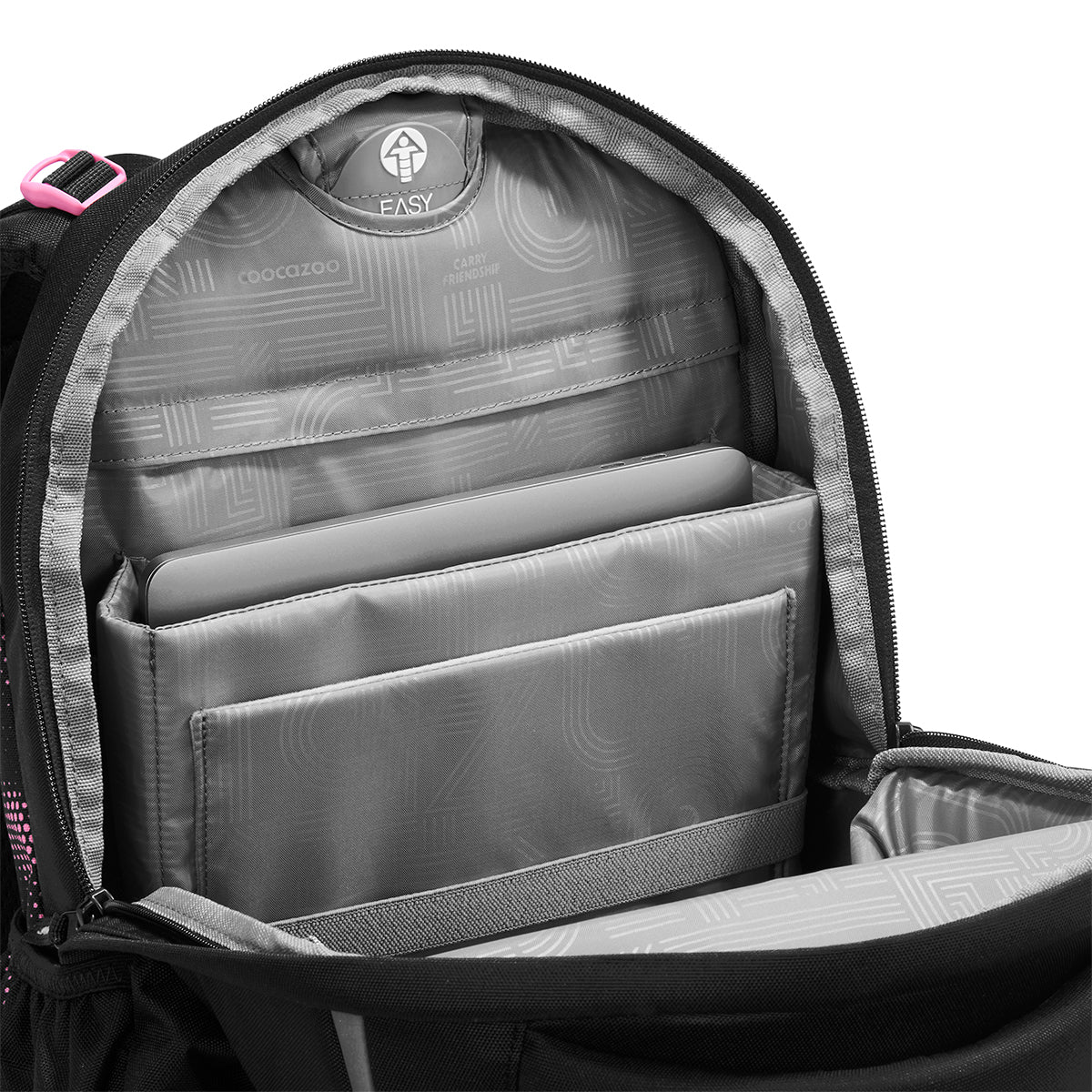 Schulrucksack-Set BYTE Pink Illusion 3-teilig