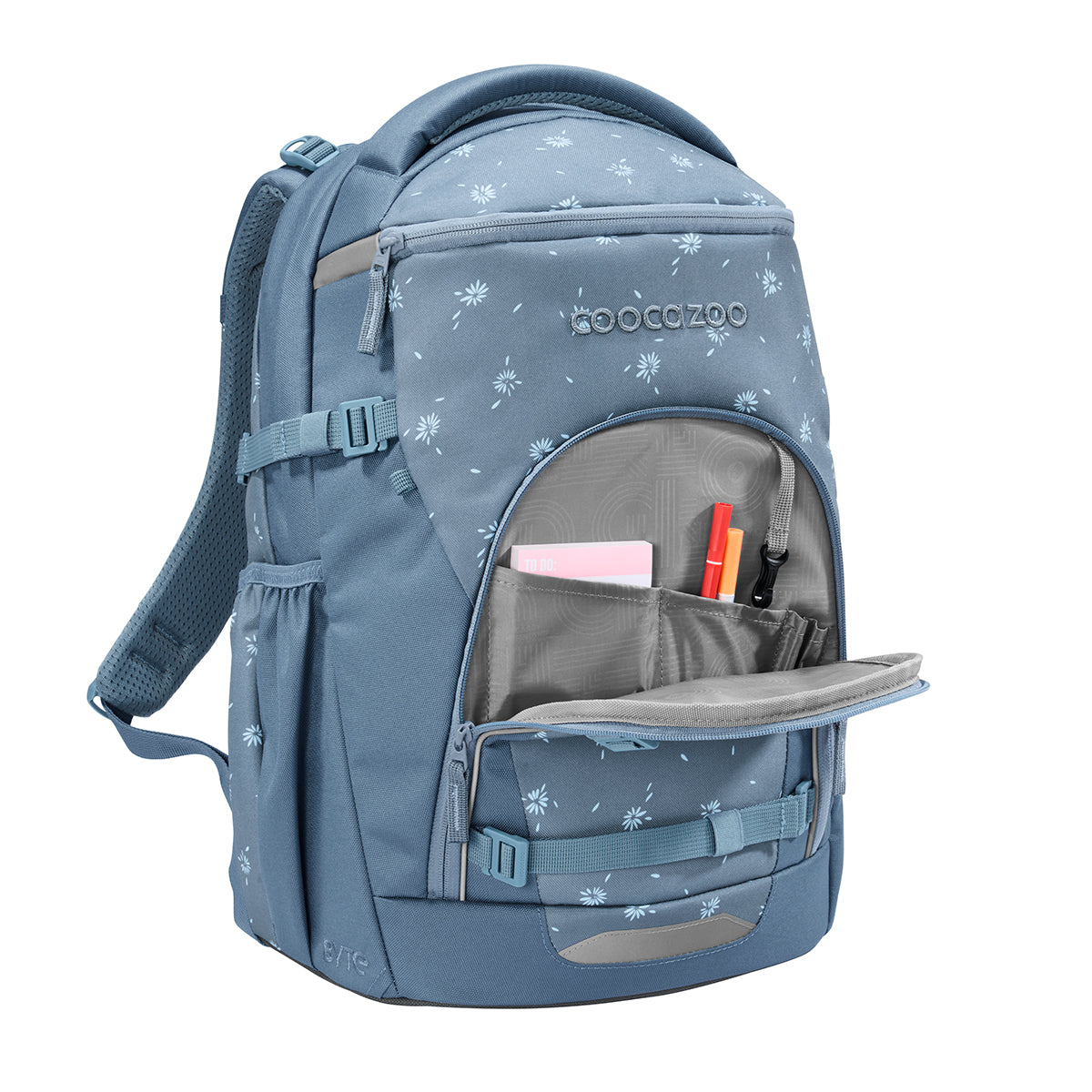 Schulrucksack-Set BYTE Bloomy Daisy 3-teilig