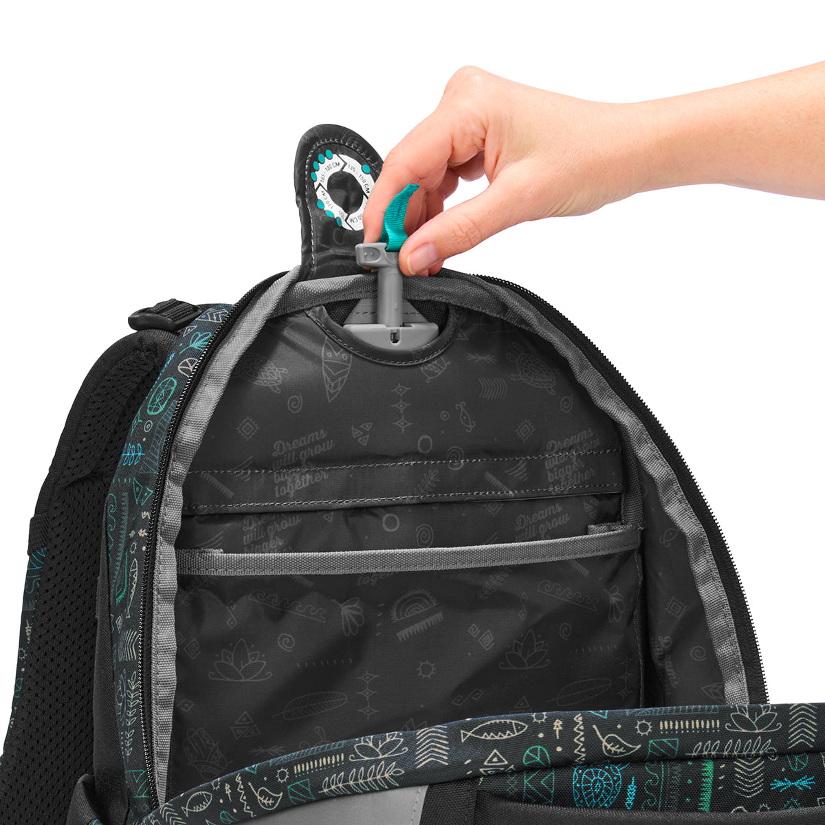 Schulrucksack MATE Humedica, Free Spirit, 2-tlg.