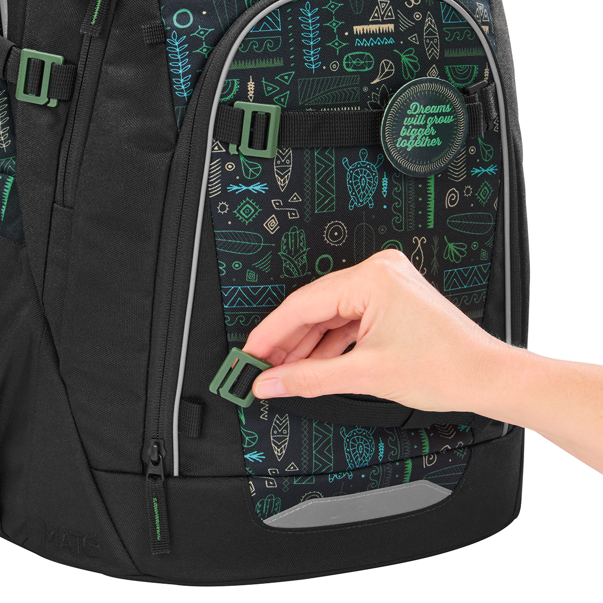 Schulrucksack MATE Humedica, Free Spirit, 2-tlg.