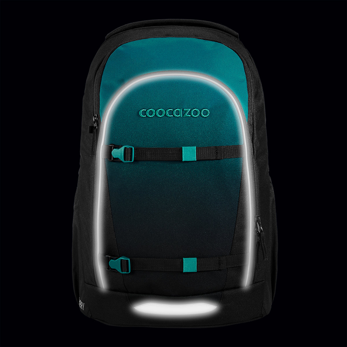 Schulrucksack EVERY Teal Shadows