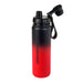 Edelstahl Trinkflasche 0,7 l Gradient Red
