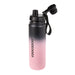 Edelstahl Trinkflasche 0,7 l Gradient Rose