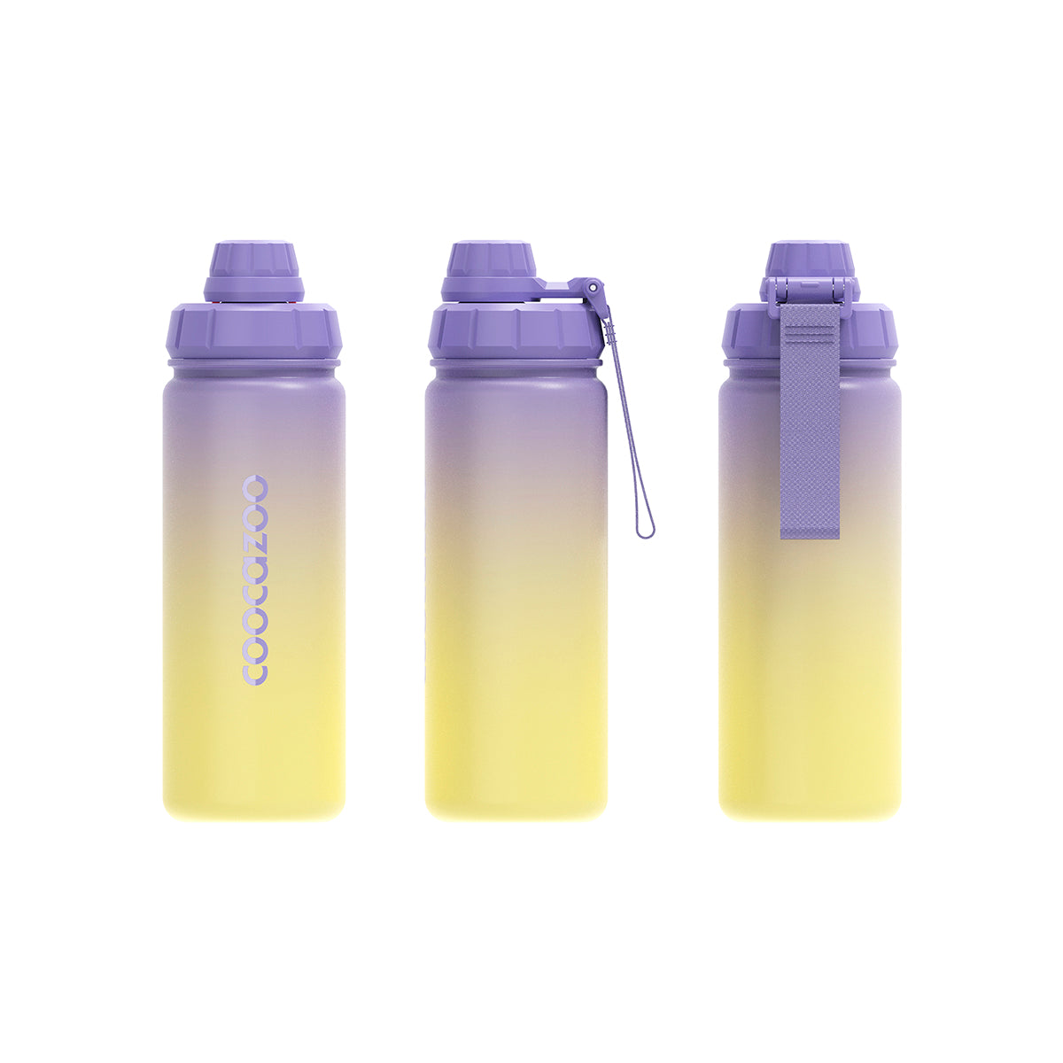 Kunststoff Trinkflasche 0,75 l Gradient Yellow