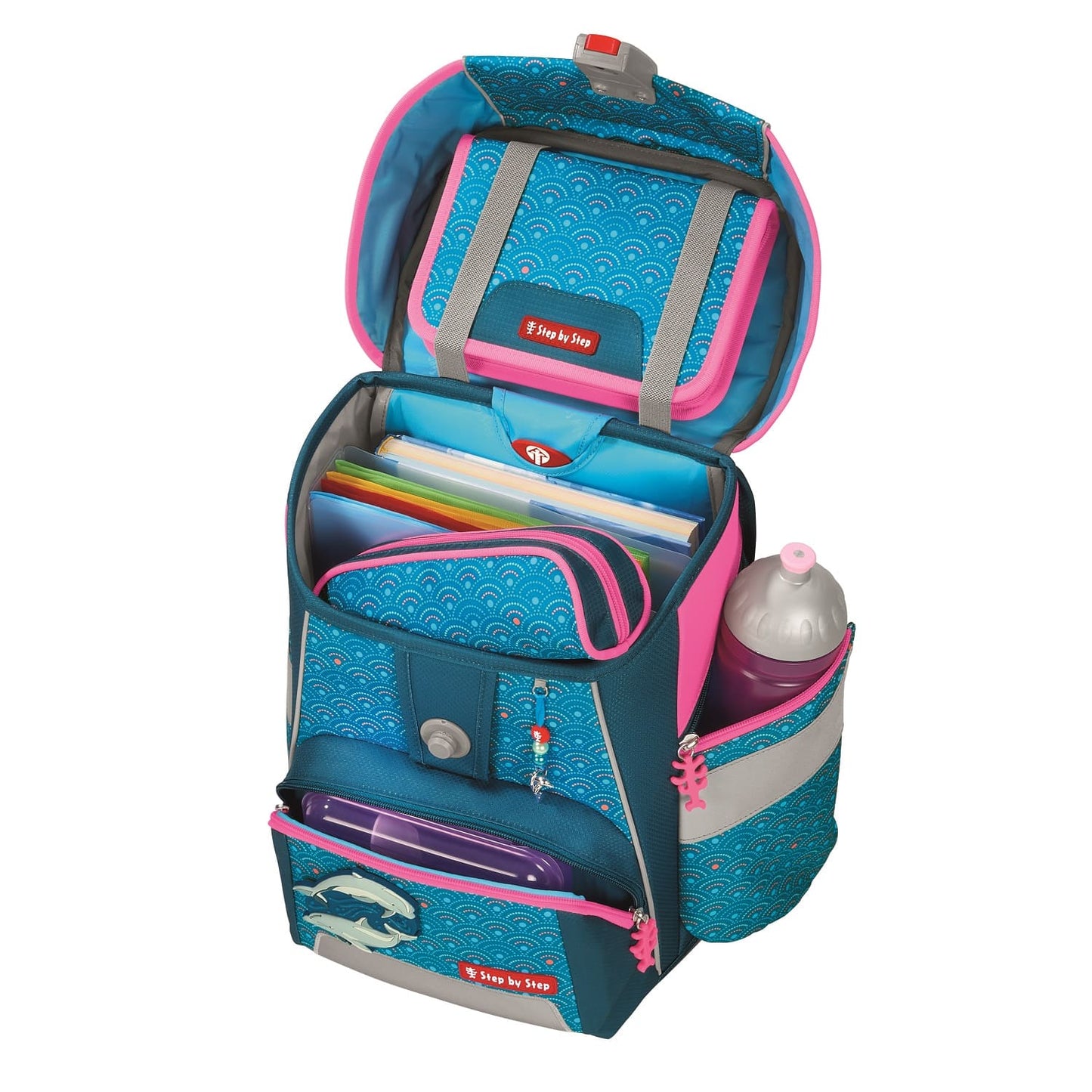 Schulranzen-Set SPACE Dolphin Pippa 5-teilig