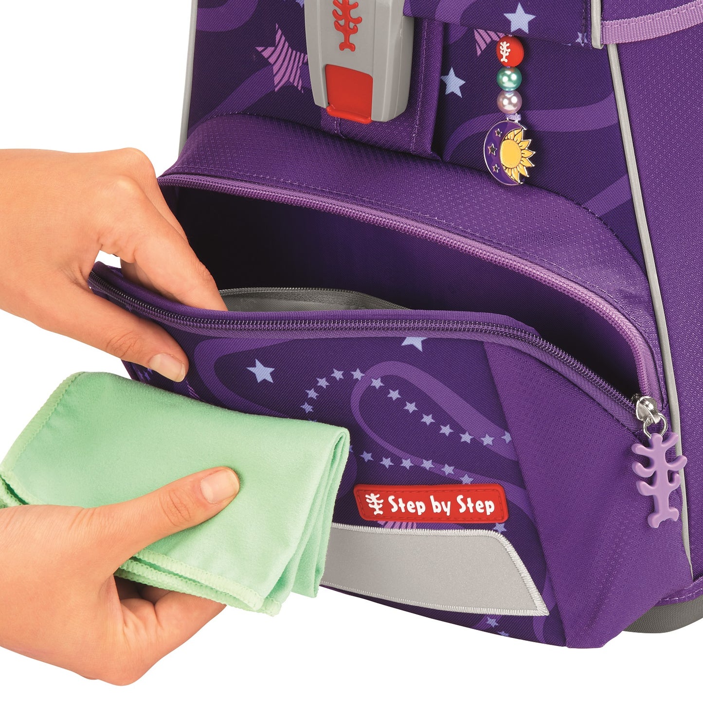 Schulranzen-Set SPACE Pegasus Emily 6-teilig