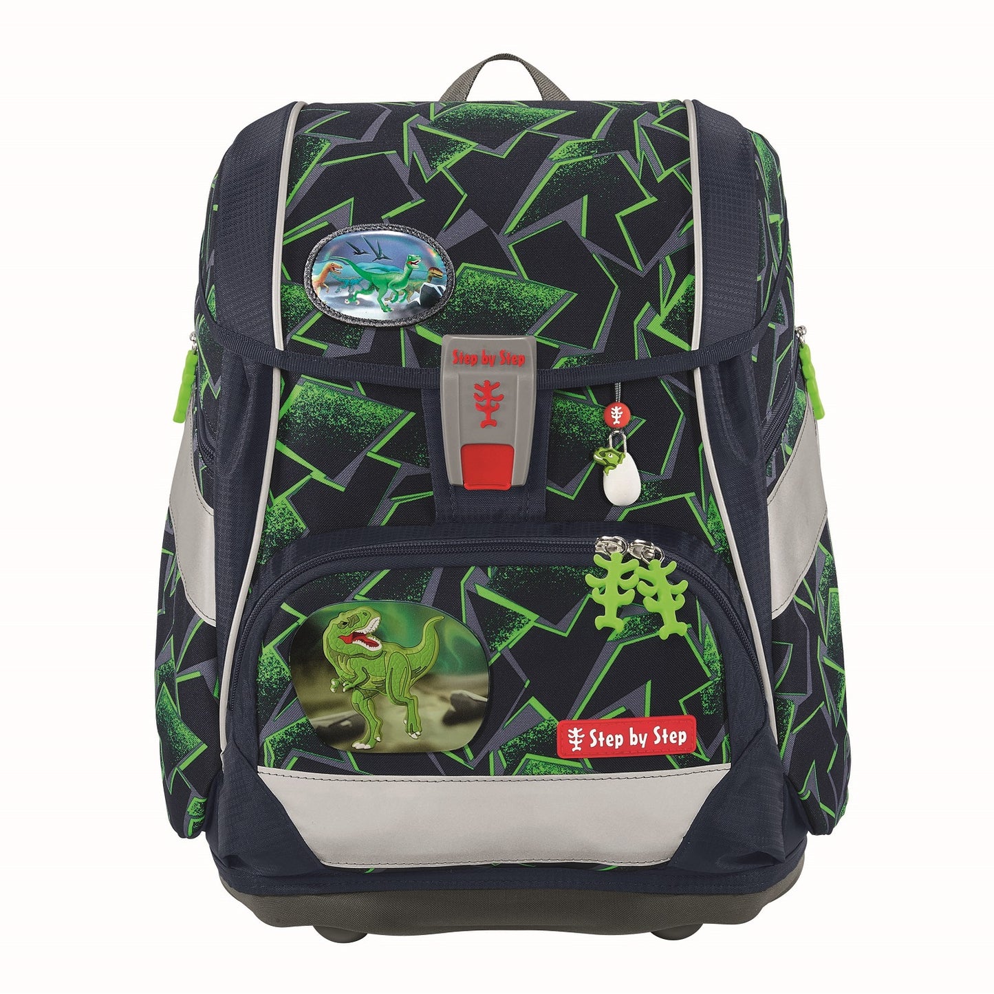 Schulranzen-Set 2IN1 PLUS Wild T-Rex Taro 7-teilig