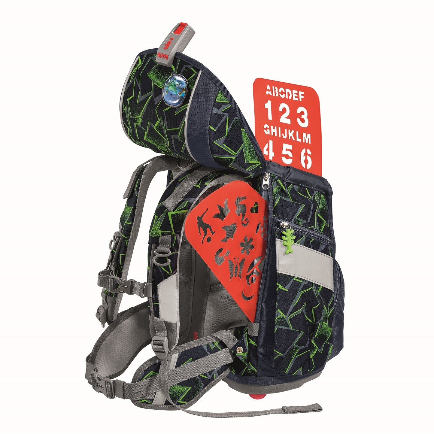 Schulranzen-Set 2IN1 PLUS Wild T-Rex Taro 7-teilig