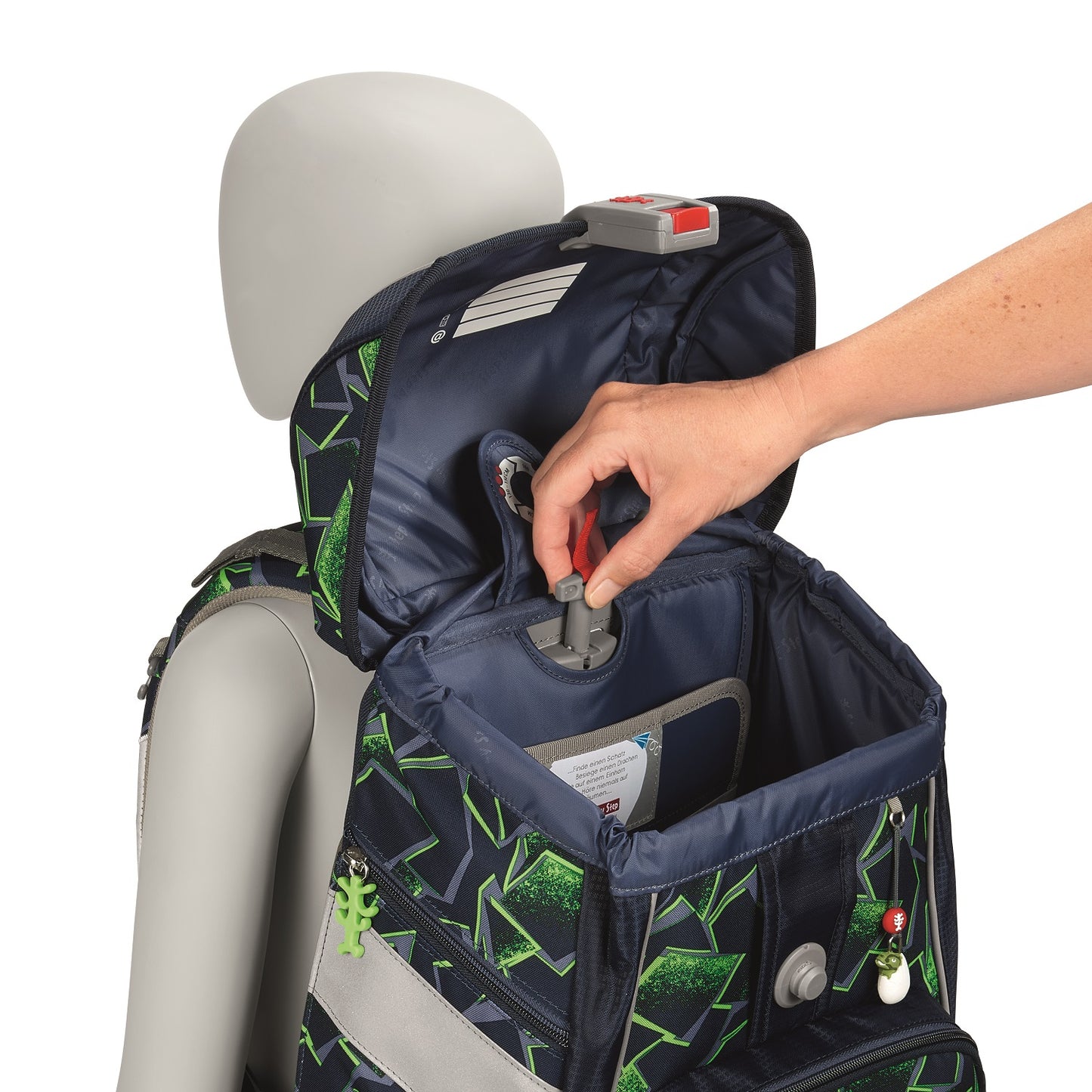 Schulranzen-Set 2IN1 PLUS Wild T-Rex Taro 7-teilig